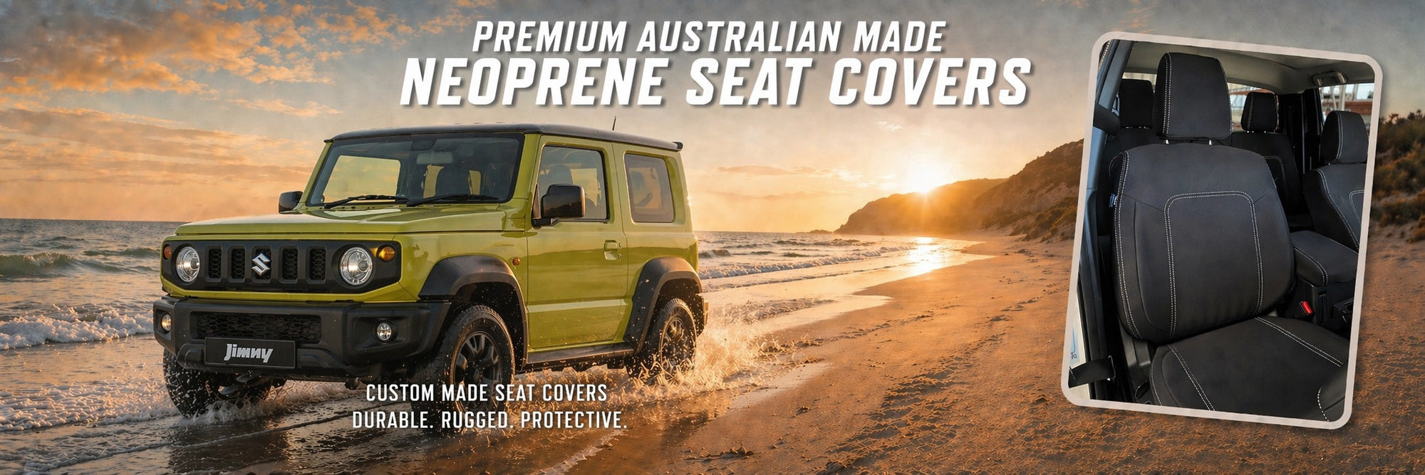 Suzuki Jimny Neoprene Car Seat Covers