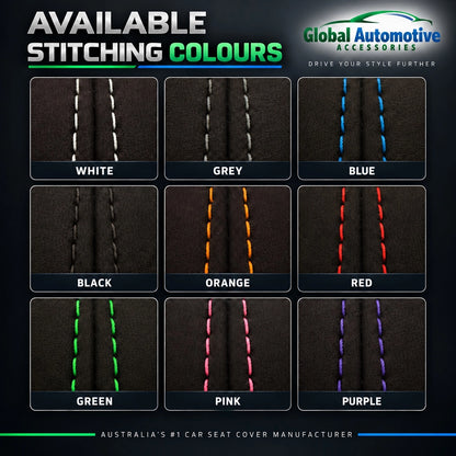 Global Automotive Accessories Stitching Colour options for neoprene