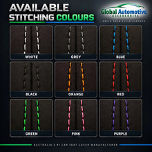 Global Automotive Accessories Stitching Colour options for neoprene