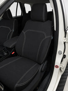Ford Everest Next Gen neoprene front car seat covers view