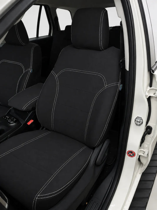 Ford Everest Next Gen neoprene front car seat covers view