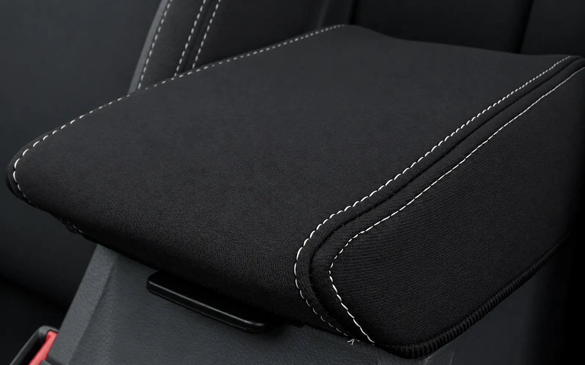 Ford Everest Next Gen Platinum center console neoprene cover front view