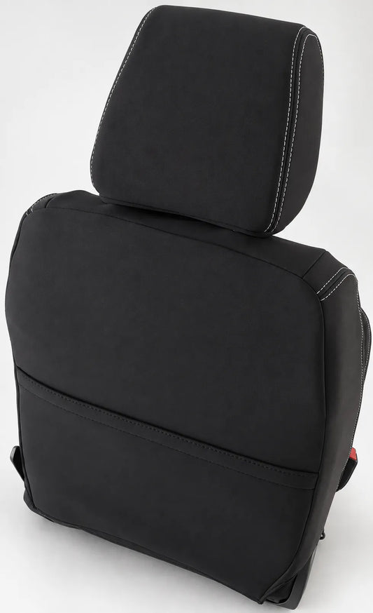 Ford Everest Titanium neoprene car seat covers rear view of passengers seat
