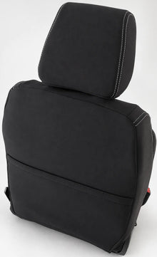 Ford Everest Titanium neoprene car seat covers rear view of passengers seat