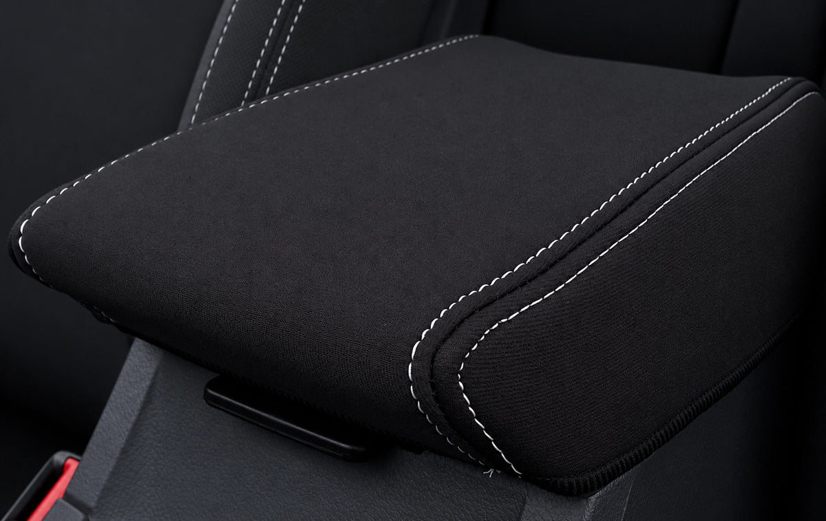 Ford Next Gen Ranger XL/XLS neoprene car seat covers view of center console