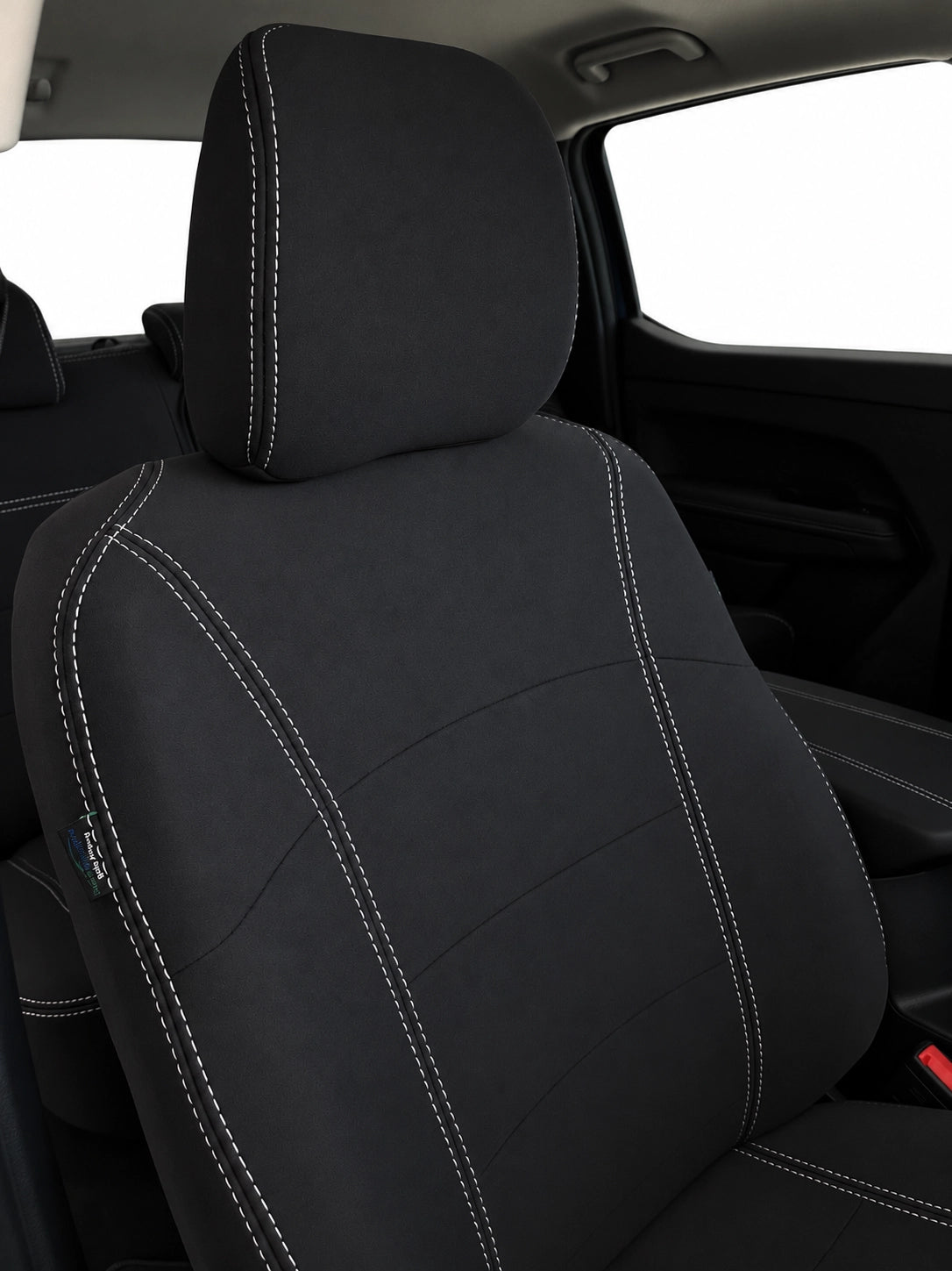 Ford Next Gen Ranger XL/XLS neoprene car seat covers view of front seat