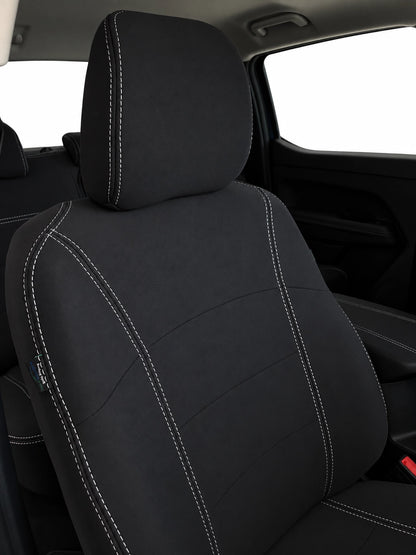 Ford Next Gen Ranger XL/XLS neoprene car seat covers view of front seat