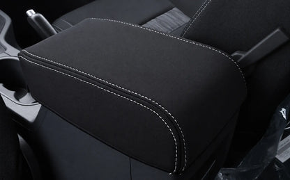 Ford Ranger PX1 neoprene car seat cover rear view of cushion section