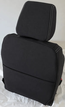 Ford px2 ranger neoprene car seat cover rear view of passenger seat