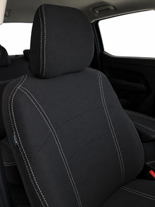 Ford Ranger Super Duty neoprene car seat covers view of front seat