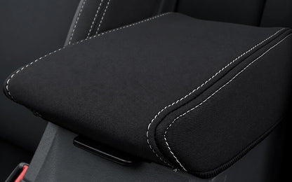 Ford Ranger Super Duty XLT neoprene car seat covers view of center console