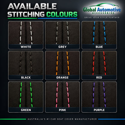 Global Automotive Accessories Stitching Colour options for neoprene