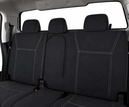GWM Cannon neoprene car seat covers view of second row