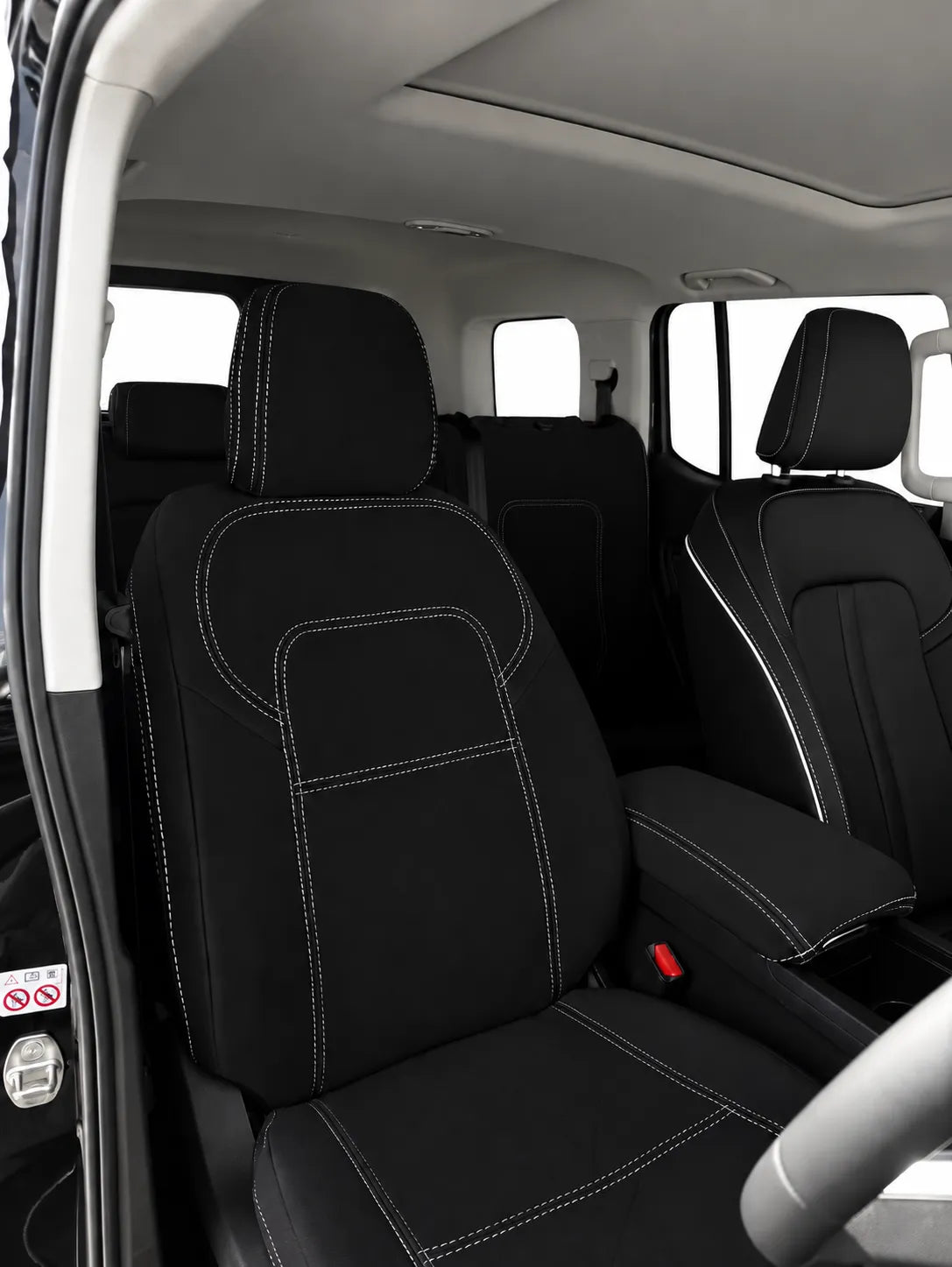 GWM Tank300 Ultra Lux neoprene car seat covers view of drivers seat