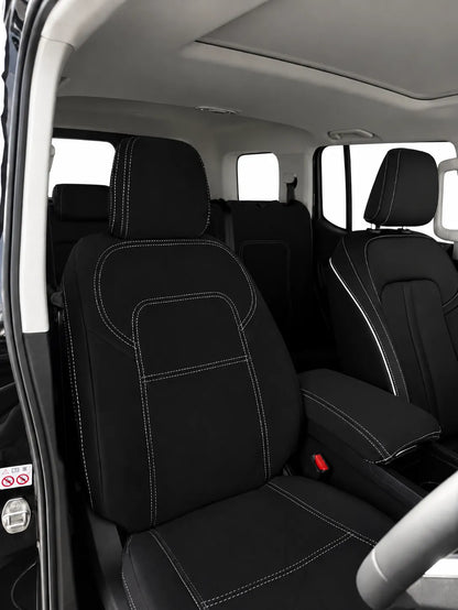 GWM Tank300 Ultra Lux neoprene car seat covers view of drivers seat