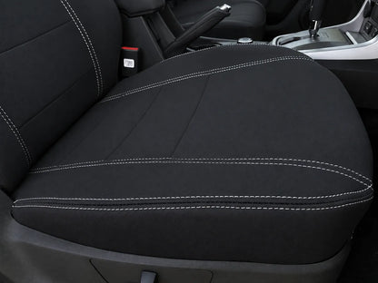 HSV SportsCat neoprene car seat covers view of drivers seat cushion section