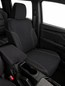 Isuzu Dmax RG neoprene car seat covers view of passengers seat