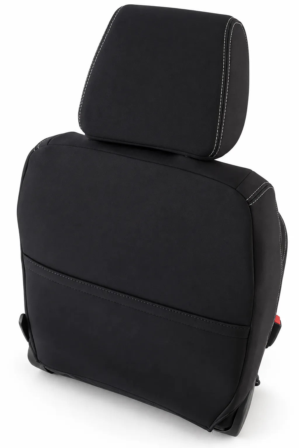 Isuzu Dmax RG neoprene car seat covers rear view of passenger seat