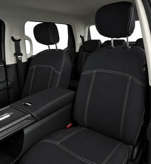 LDV Terron 9 Origin neoprene car seat covers view of front seat