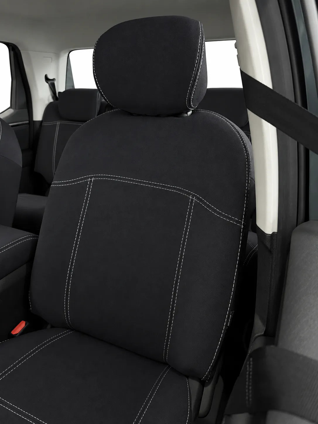 LDV Terron9 Evolve neoprene car seat covers view of front seat