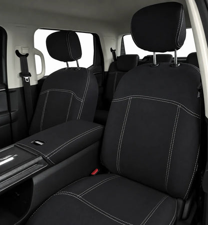 LDV Terron9 Evolve neoprene car seat covers view of front seats
