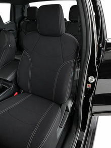 Mazda BT50 TF neoprene car seat covers view of front seat