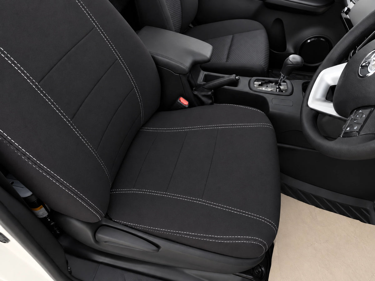 MazdaBT50 TF Single Cab neoprene car seat covers view of front seat cushion