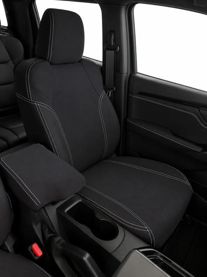 Mazda BT50 TF/XT neoprene car seat covers view of front seat