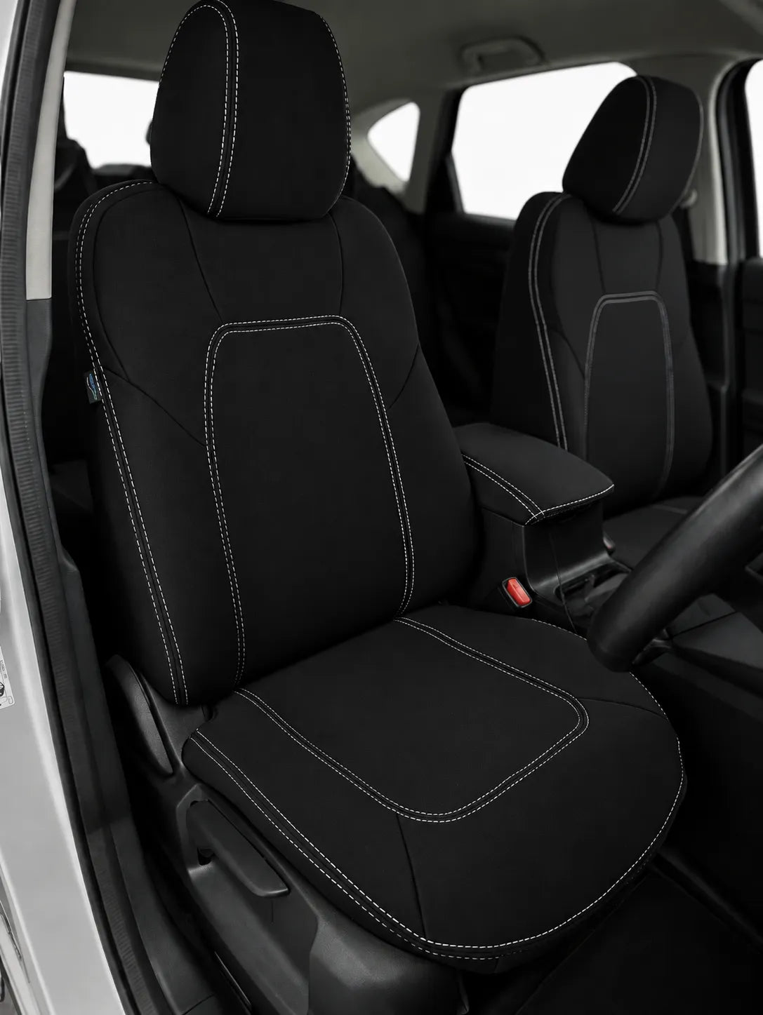 Mazda CX5 CX/KF series neoprene car seat covers view of front seat