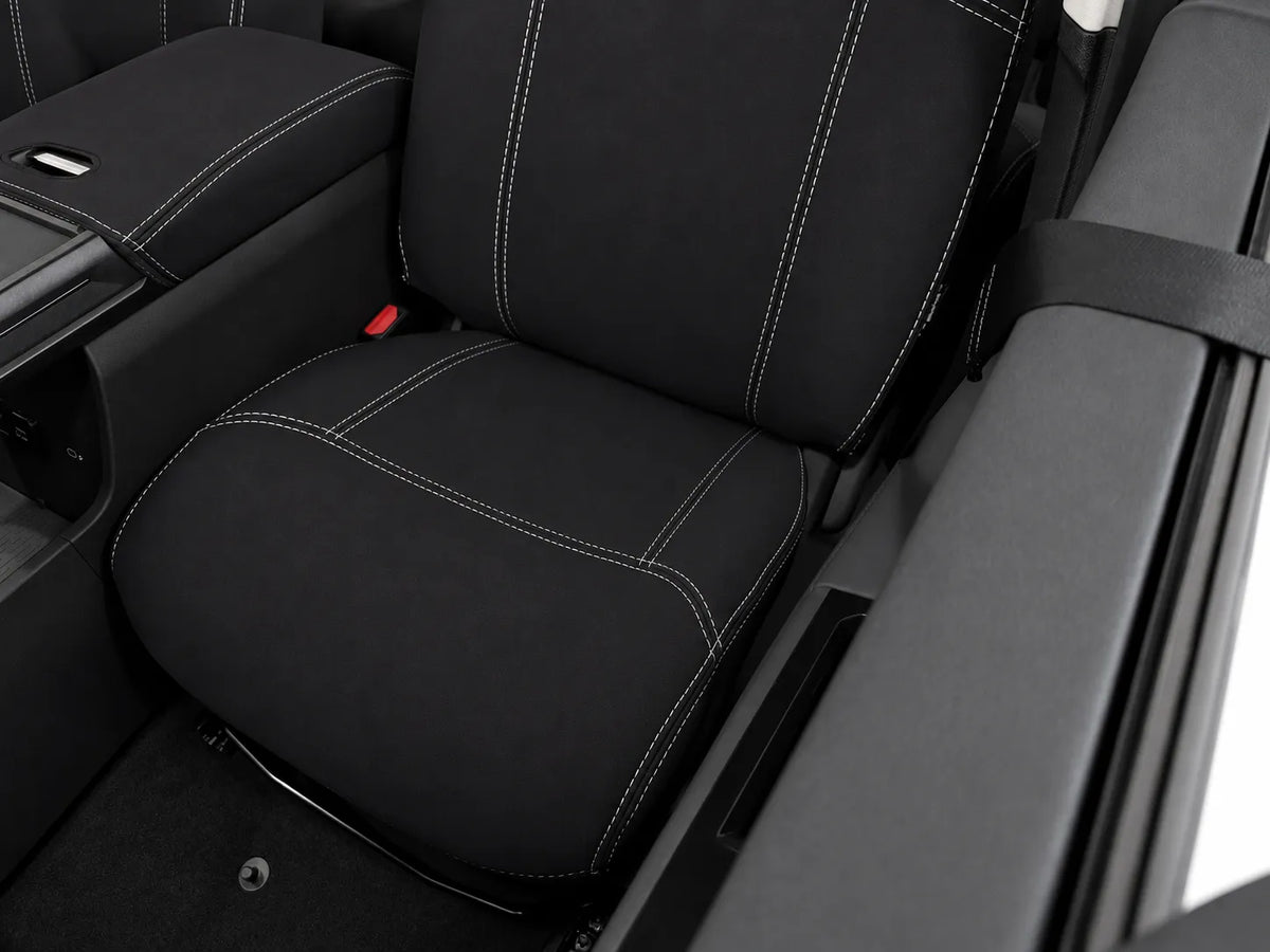 MG U9 Explore neoprene car seat covers view of front seat cushion
