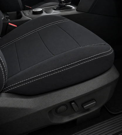 Mitsubishi MV Triton neoprene car seat cover view of front seat cushion