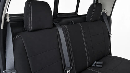Nissan Navara NP300/D23 neoprene car seat covers view of second row