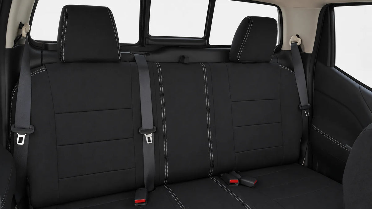 Nissan Navara NP300/D23 neoprene car seat covers view of second row