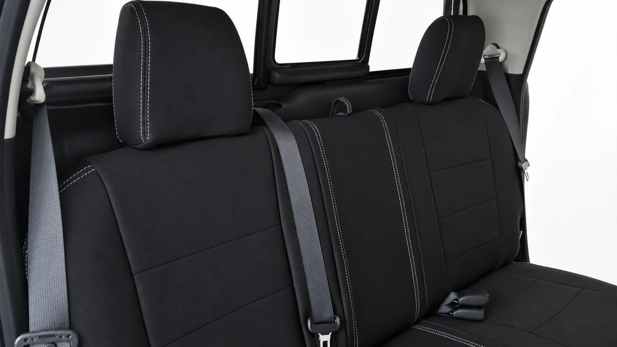 Nissan Navara NP300/D23 Series 5 neoprene car seat covers view of second row