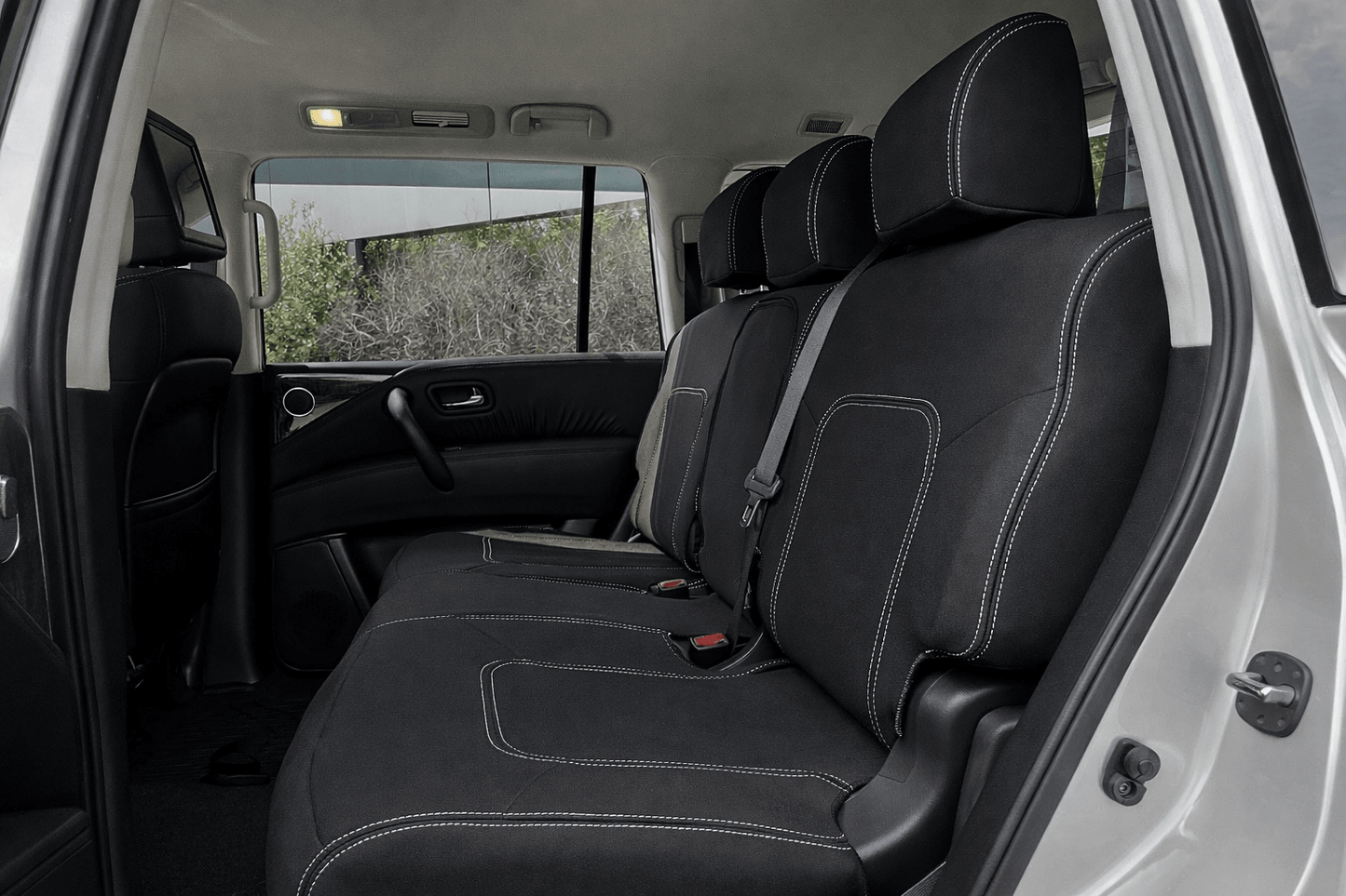 Nissan Patrol Y62 STL Ti Warrior Neoprene Car Seat Covers - Global Automotive Accessories