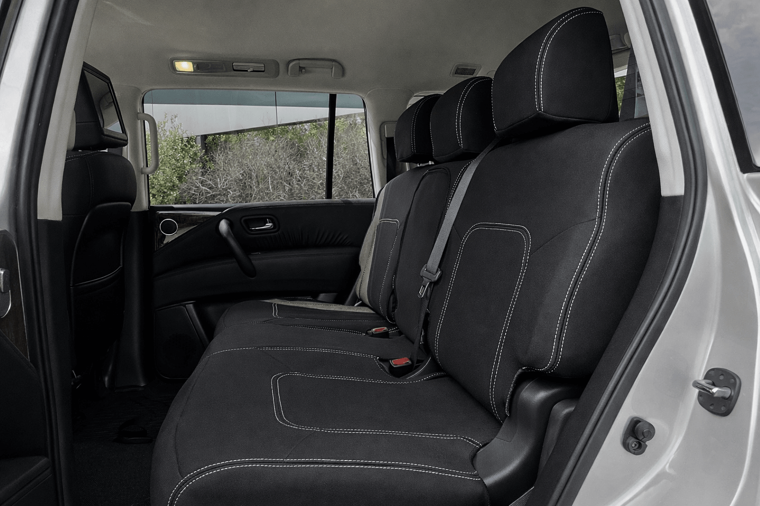 Nissan Patrol Y62 STL Ti Warrior Neoprene Car Seat Covers - Global Automotive Accessories