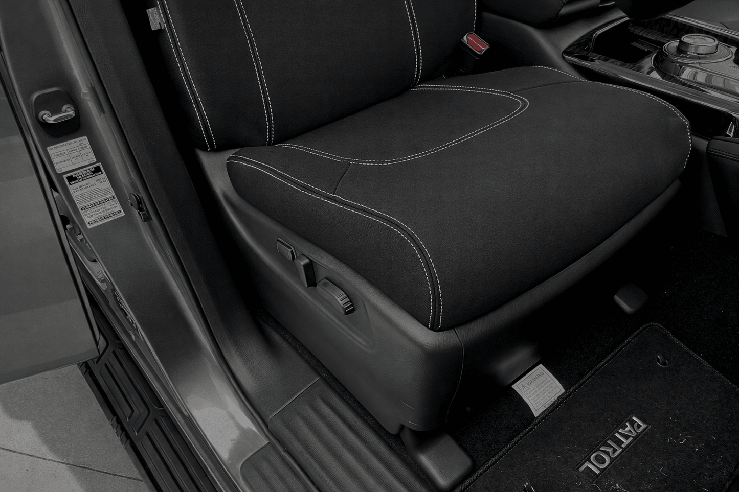 Nissan Patrol Y62 STL Ti Warrior Neoprene Car Seat Covers - Global Automotive Accessories