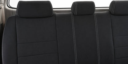 Toyota Hilux N70 neoprene car seat covers view of second row