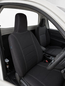 Toyota Hilux N80 Single Cab neoprene car seat covers view of front seat