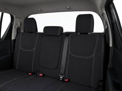 Toyota Hilux N90 SR neoprene car seat covers view of second row