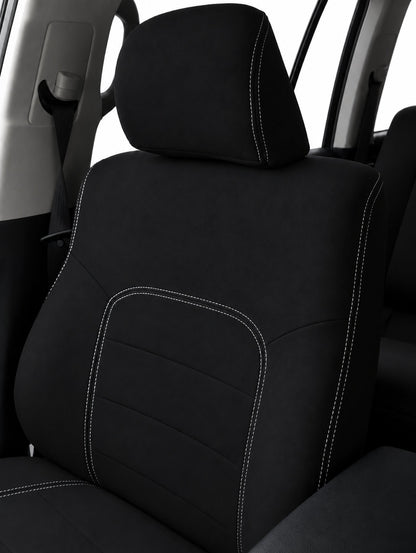 Toyota Landcruiser 200 Series GX GXL neoprene car seat covers view of front 