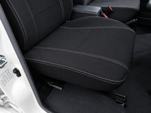 Toyota Landcruiser 76 Series neoprene car seat covers view of front seat cushion
