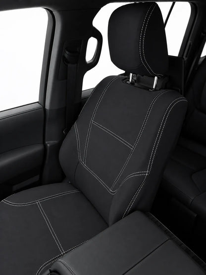 Toyota Landcruiser Prado 250 Series Kakadu neoprene car seat covers view of front seat