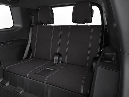 Toyota Landcruiser Prado 250 series neoprene car seat covers view of third row