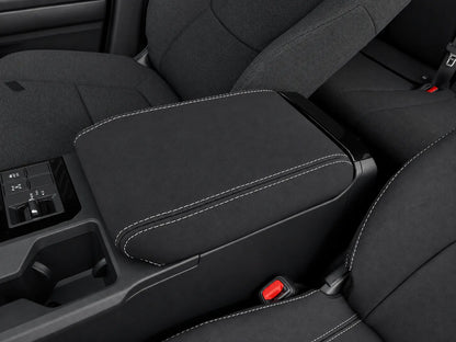 Toyota Landcruiser Prado 250 series neoprene car seat covers view of center console