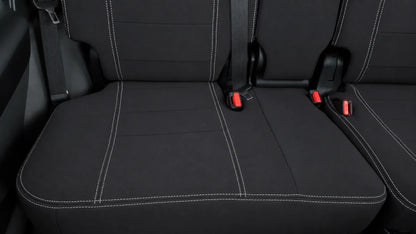 Toyota Landcruiser Prado 150 neoprene car seat cover view of rear cover cushion