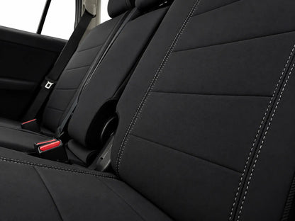 Toyota Landcruiser Prado 150 neoprene car seat cover view of rear cover