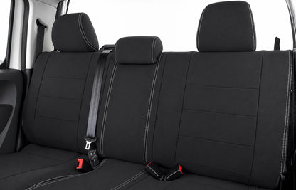 Volkswagen VW Amarok V6 neoprene car seat covers view of second row