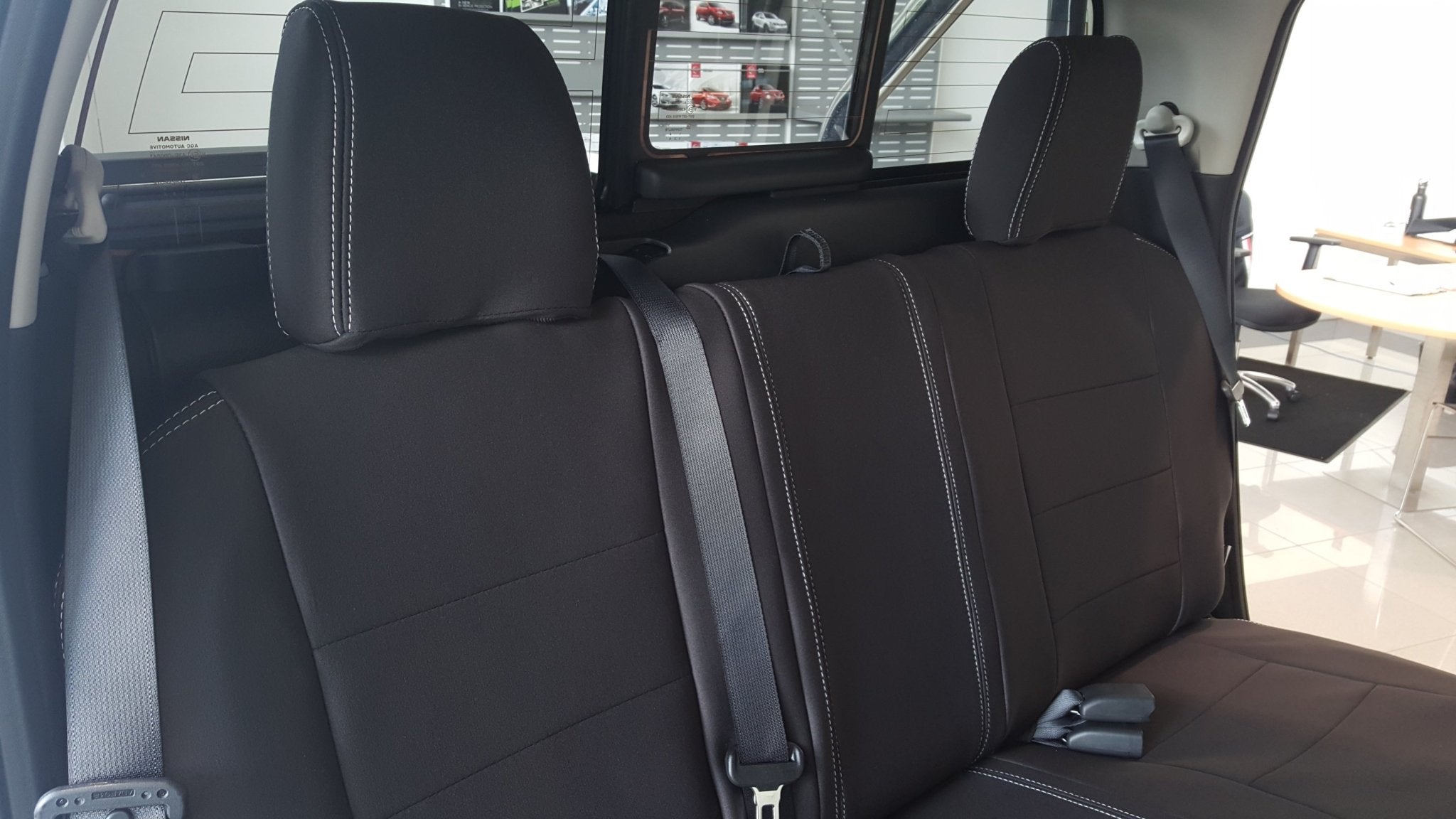 Nissan Navara NP300 / D23 Series 3 & 4 Neoprene Car Seat Covers - Global Automotive Accessories