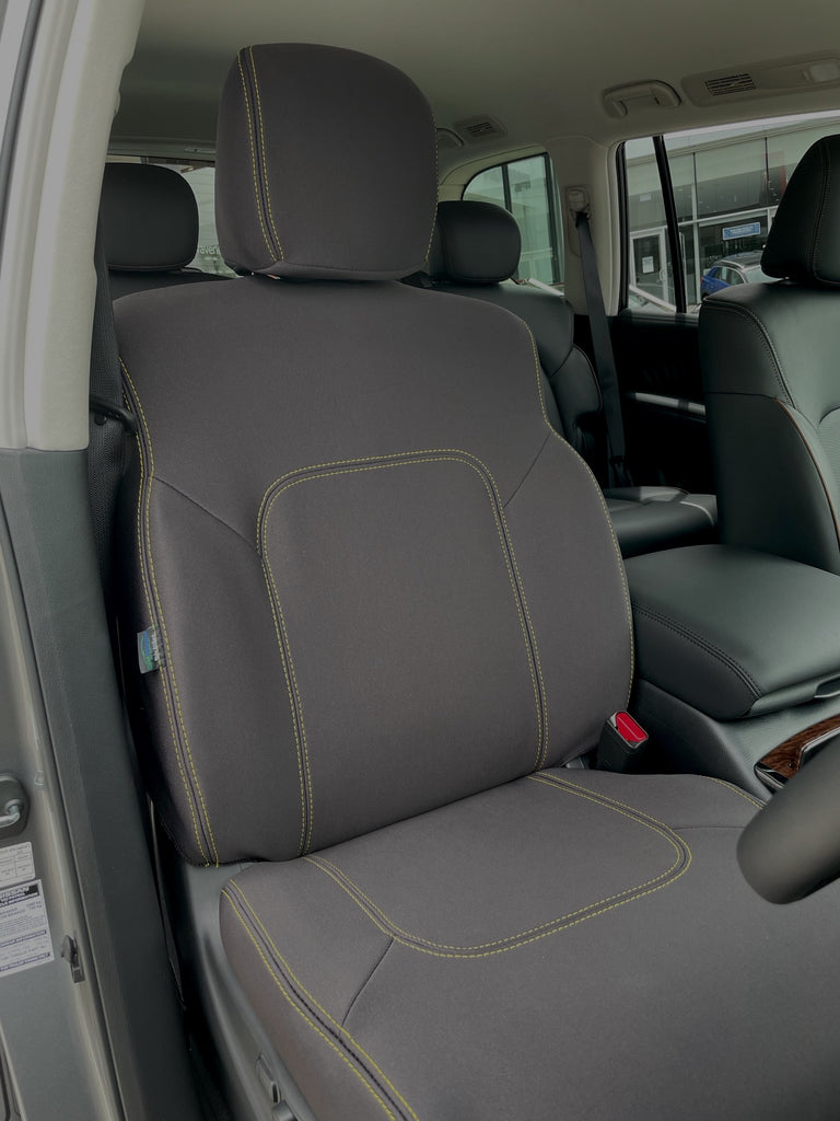 Nissan Patrol Y62 STL Ti Neoprene Car Seat Covers - Global Automotive Accessories